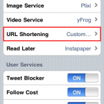 Twitter for iPhone で独自ドメイン短縮URLを使う方法(Yourls)