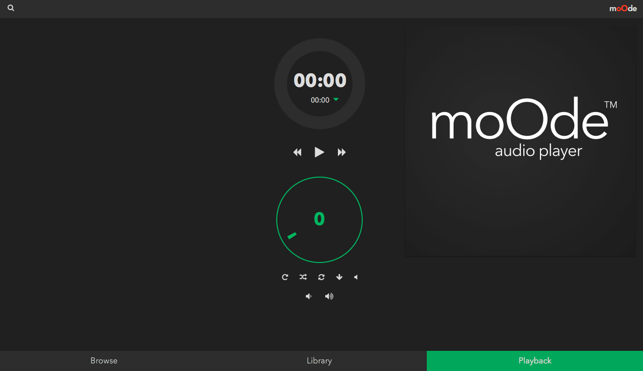 Moode Audio Player for Raspberry Pi