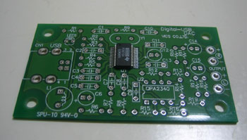 VICS USBオーディオ(PCM2704)キット 基盤