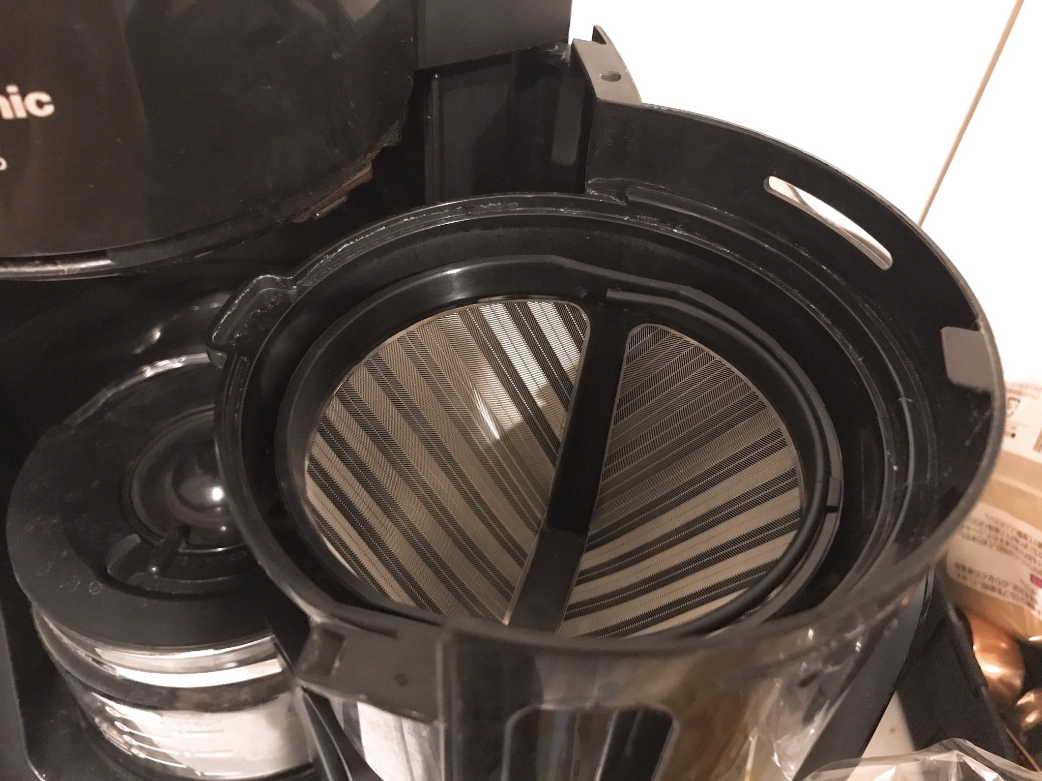 コーヒーメーカーで金属フィルターが使えるように改造する方法｜NC-A56等