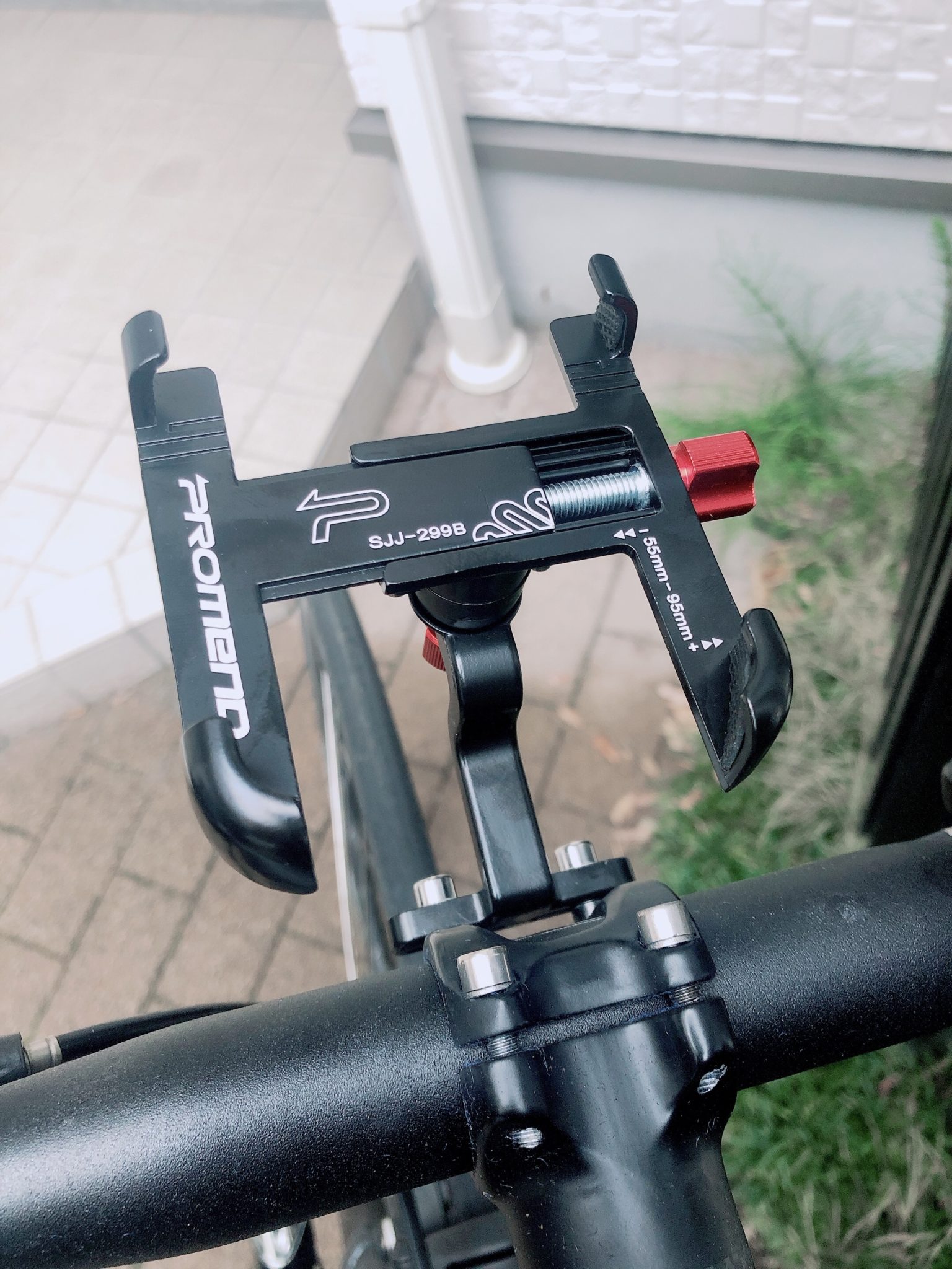 自転車 スマホ スタンド 違法